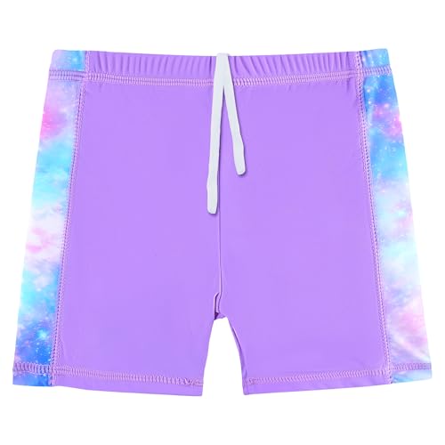 Image of Girls Two Piece Swimsuit Floral UPF 50+ Rash Guard Set Kids Beach Swimwear