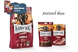 Happy Dog Sensible Africa M 2X 4 kg - Trockenfutter, Geschmacksrichtung Strauss