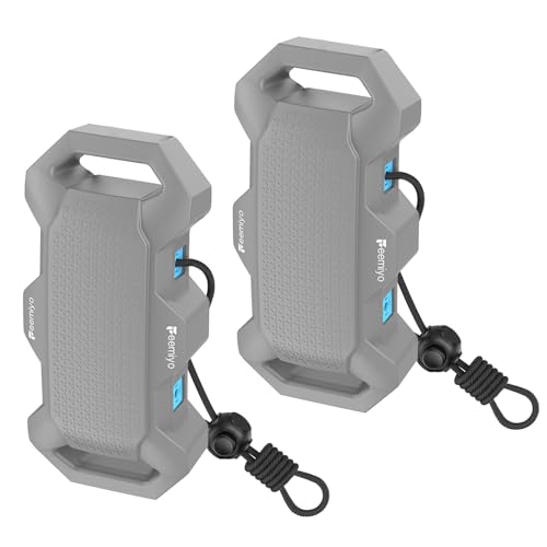 EVA Foam Boat Fenders for Docking,Boat Bumpers with Fixed Lock and Nylon Rope,Suitable for Sailing Dinghies,Bass Boats,Yachts