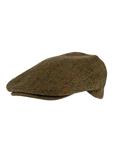 JACK PYKE Junior Tweed Flat Cap S/M
