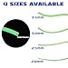 16.4ft Fishing Glow Tube, Green Luminous Deep Sea Soft Plastic Tube Gear for Night Fishing Deep Drop Rig