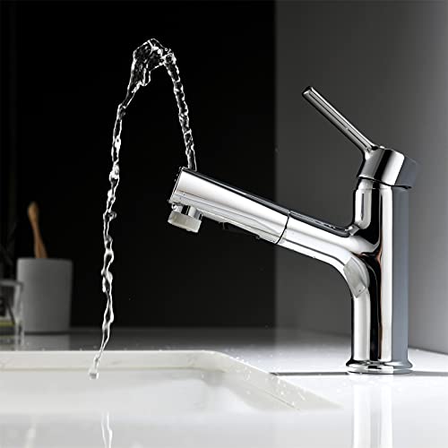 Robinet de lavabo rétractable pour simplifier la routine de la salle de bain