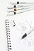 KOH-I-NOOR 3165SP7P Koh-I-Noor Rapidograph Pen and Ink Set7 Assorted Pen Nibs and 0.75 oz. Bottle of Ultradraw