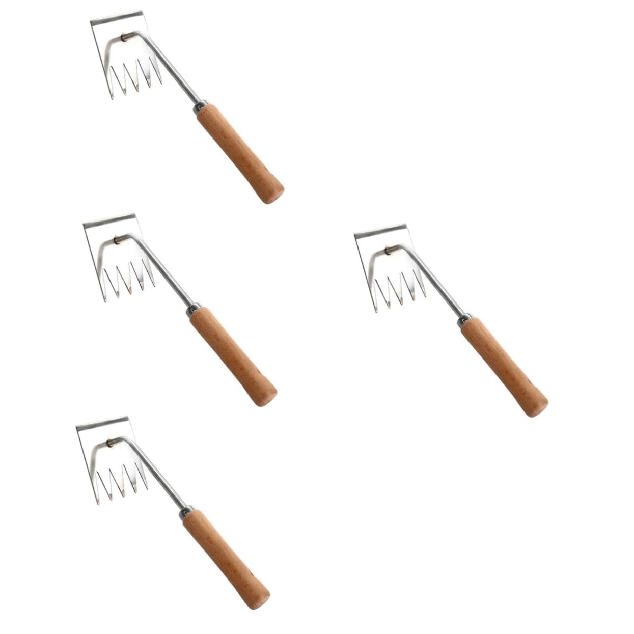 TOYANDONA 4 Stück Handliches Unkrautentfernungswerkzeug mit Ergonomischem Effektiver Jäter für Gartenarbeiten zum Entfernen Moos zwischen Pflastersteinen