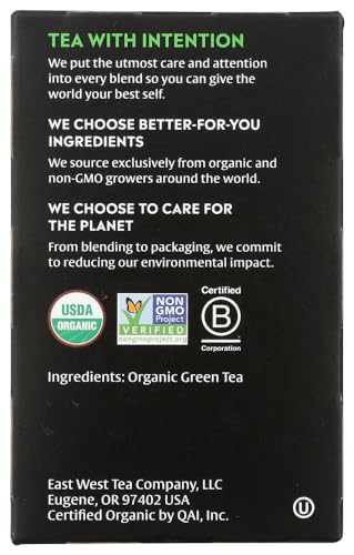 Choice Teas Organic Teas Premium Japanese Green 16 tea bags