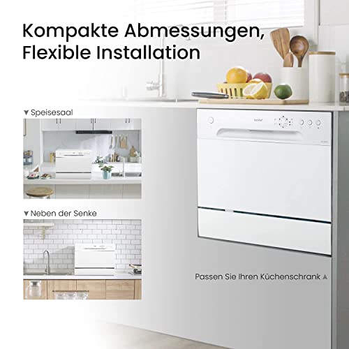 Comfee Tischgeschirrspüler CTG 556N kompakt und effizient