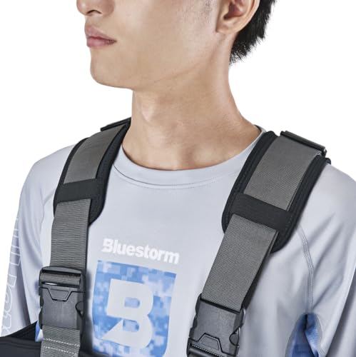 ブルーストーム(Bluestorm) ウェーダー 釣り 胴長 5mm厚 ネオプレン使用 アブロホロス ネオプレンウェーダー BSJ-NPW1 ブラック 5枚目