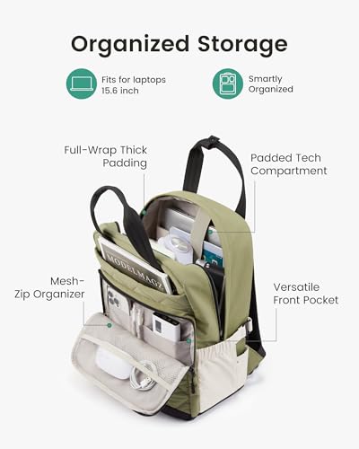 LOVEVOOK Puffer Quilted Backpack