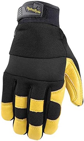 ZCYINGQ Men's Leather Work Gloves, 3-pack, X Large.