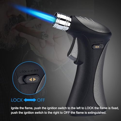 Encendedor metálico directo con ajuste y diseño windproof miniatura 2