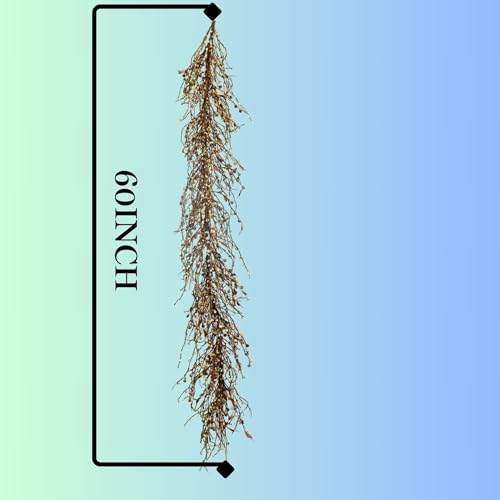 Quixem-Mixed-Berry-Garland-Primitive-Decor-Every-Day-Decor-Rustic-Garland-5Foot-hs202401 Quixem Mixed Berry Garland Primitive Decor Every Day Decor Rustic Garland 5Foot hs202401