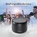 Bobtot Portable Bluetooth Speakers with Strap Easy to Carry, Wireless IPX5 Waterproof Mini Speaker with Loud Stereo Sound, 20 Hours Playtime, Rechargeable Battery, Built-in Microphone, Black