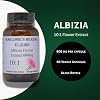 Barlowe's Herbal Elixirs Albizia Julibrissin |10:1 Extract | 600 mg | Albizia Extract | 60 Veggie Capsules | Glass Bottle