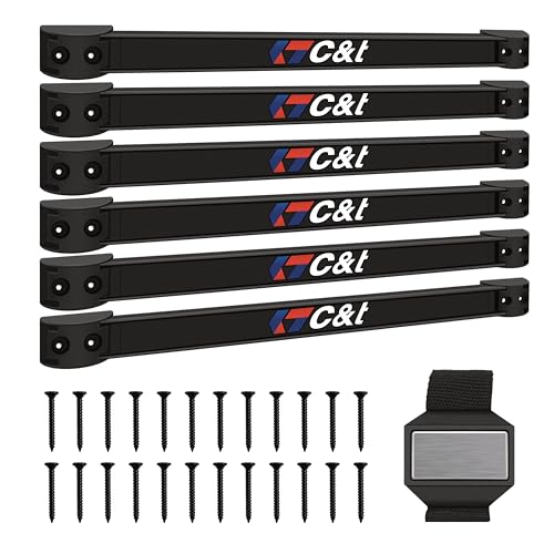 Magnetic Storage Organizer Tool Holder, Magnetic Tool Holder Strip, 6-Pack