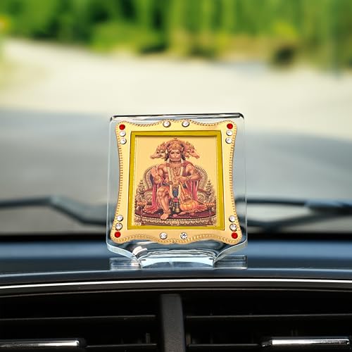 Image of Panchmukhi Hanuman Car Dashbaord Idol Showpiece Living Room Car Dashboard | Showpiece Decor