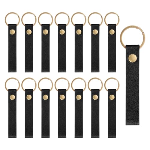 Porte-clés en cuir synthétique MECCANIXITY vierge pour création de goodies personnalisés
