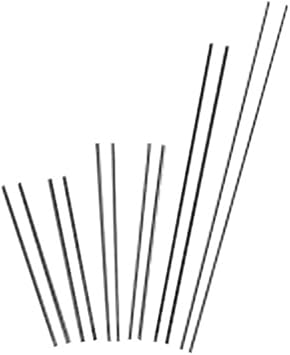 SLICE Exothermic Flux-Coated Cutting Rods, 1/4" x 22", Pack Of 25