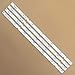 GuuYebe 4PCS LED Backlight Strips for 50 inch TVs 50S425 50S421 50S423 50D6 50UD6306 50UD6406 4C-LB5007-YH02J 4C-LB5007-ZM03J 4C-LB5007-ZM E78030 LVU500NDEL