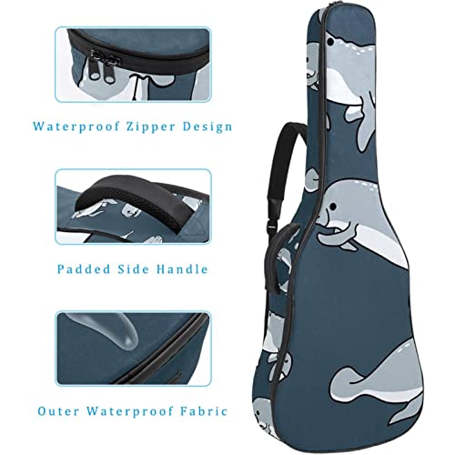 Housse de sac de guitare épaisse avec rembourrage en éponge imperméable pour guitare acoustique électrique basse… - Les Beatles, Paul McCartney, John Lennon, RIngo Starr, George Harrison Housse de sac de guitare épaisse avec rembourrage en éponge imperméable pour guitare acoustique électrique basse… – Image 5
