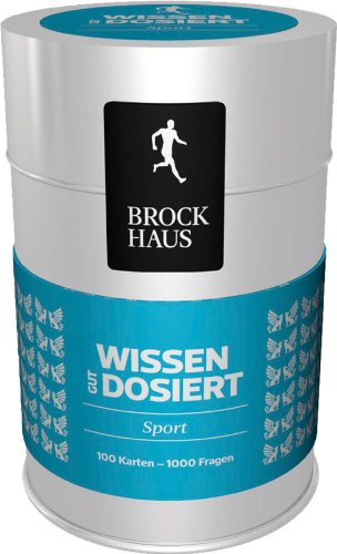 Preisvergleich Produktbild Brockhaus Wissen gut dosiert Sport: 100 Karten - 1000 Fragen