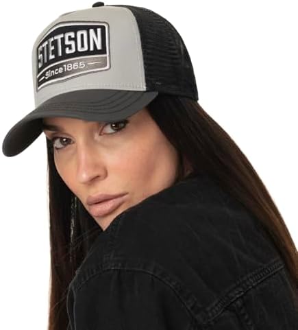 Cappellino Stetson Twotone Retro Uomo – Snapback Regolabile Con Visiera Contrasto – Baseball Cap Autunno/Estate - 2