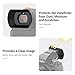LUMIX S5II S5IIX Eyecup Eyepiece，Soft Silicon Extended Camera Eye Cup Viewfinder Special Designed for Panasonic LUMIX S5II S5IIX S5 II S5 IIX S5M2 S5M2X Mirrorless Camera（Upgrade Version）