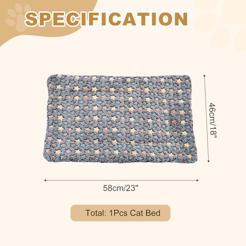 Tapis de lit pour chat doux et chaud pour des siestes au salon