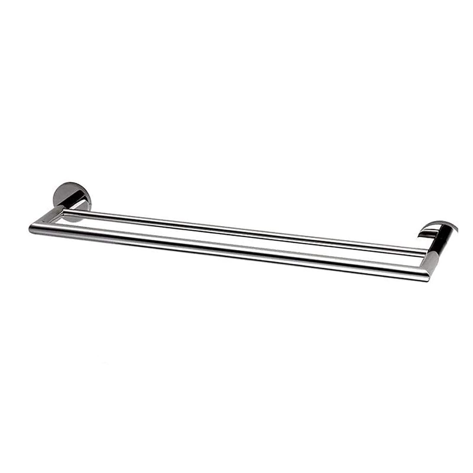 Porte-serviettes double 60cm pour une salle de bain familiale ordonnée