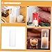 ULDIGI Glass Candle Chimney Cover Decorative Lampshade Windproof Sleeve Fits All Candle Sizes Elegant Design