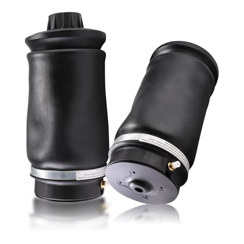 ISINEVER Paar Luftfeder Luftbalg Hinten Links Rechts Kompatibel mit Mercedes-Benz M ML GL Klasse W164 X164 W166 X166 1643200225 1643200425 1643200625 1643200725 1643200825 1643200925 1643201025