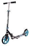 Kugellager ABEC 7 Hornet Unisex Jugend Scooter Roller 200 Kickscooter, schwarz/blau, 200 mm
