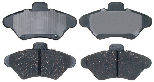 Plaquettes de frein ACDelco 17D600C en céramique pour un freinage avant fluide