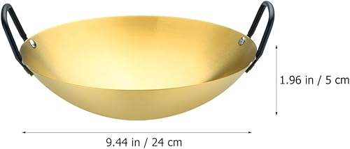 Miniatura 5 de Tapa para olla, utensilios de cocina de alta resistencia, cocina al aire libre, antiadherente, sartén profunda, apta para lavavajillas, utensilios