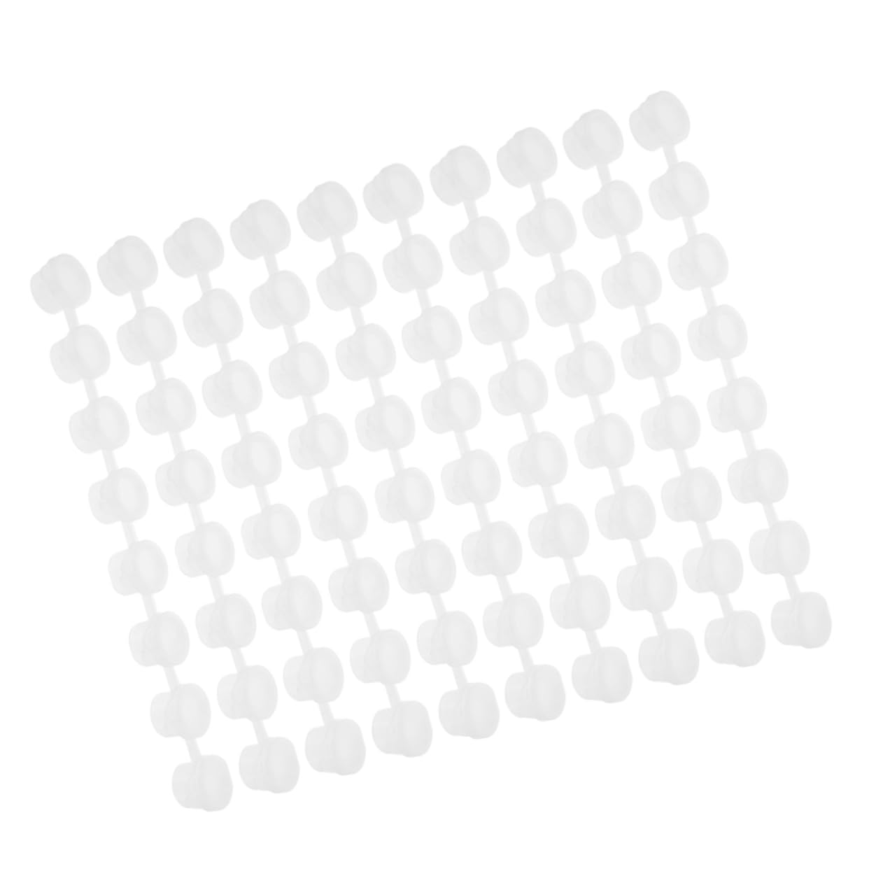 CIMAXIC Paint Containers Lids 50pcs Plastic Storage Boxes for Pigments Cosmetics More