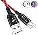 COOYA 5A Supercharge USB C Charger Cable 4FT-2Pack