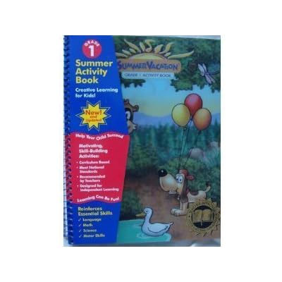 Summer Vacation, Grade 1 Activity Book