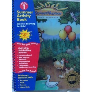 Summer Vacation, Grade 1 Activity Book 1585539694 Book Cover