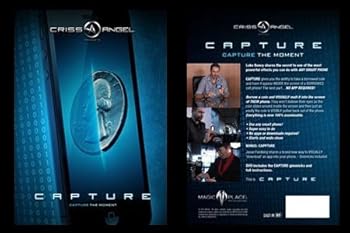 DVD CAPTURE The Moment--Smart Phone Magic Trick (Criss Angel) Book