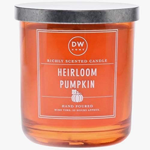 DW Home Heirloom Pumpkin Scented Candle Home & Kitchen