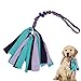 wodoca Interactive Dog Toys, Dog Rope Toys for Aggressive Chewers -Tough Rope Tug of War Dog Toys, Dog Tug Toy for Boredom for Small Medium Puppy Interacting Games (Purple)