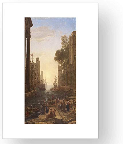 "El embarco de Santa Paula Romana", impresión oficial del Museo del Prado