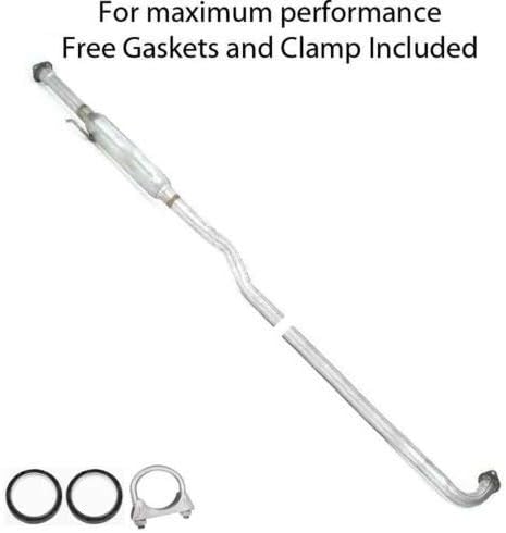 Northeastern Exhaust - Stainless Steel Exhaust Resonator Pipe Compatible With 2002-2006 Toyota Camry