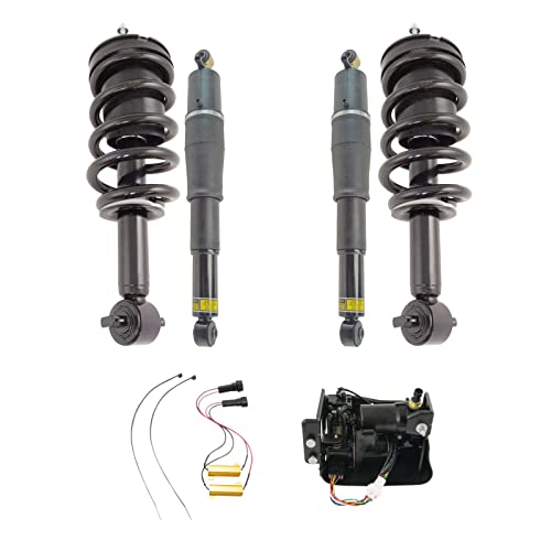 Rear Air Socks & Front Struts With Electric Conversion & Compressor For Gm #TOP25