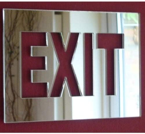 Super Cool Creations EXIT mirror 50cm x 35cm