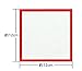 Daikoku Industry Sheet 4 Size, 4.7 x 4.7 x 4.7 inches (12 x 12 cm), Red, Commercial Use, Pack of 1000