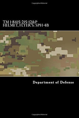 TM 1-8415-215-12&P Helmet, Flyer's: SPH-4B: Operator's and Aviation Unit Maintenance M