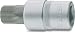 Produktbild Hazet 990-14 Schraubendreher-Einsatz, s: 14, Innenvierkant 12,5 mm (1/2 Zoll), Innen Vielzahn XZN