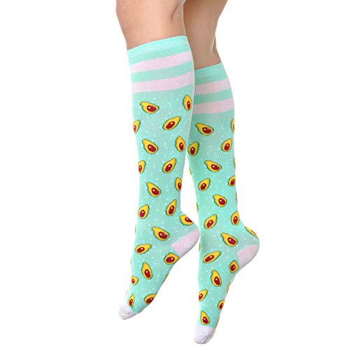 Image of Angelina Novelty Assorted KNEE HIGH Women's Kids Girls Socks