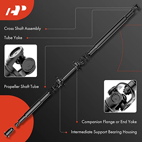 A-Premium 75.98" Complete Drive Shaft Prop Shaft Driveshaft Assembly Compatible with Nissan Frontier 2005-2019, Replace# 37000ZZ75A, 37000EA401 by A-premium - Image 3