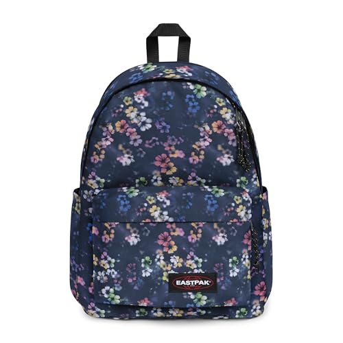Image of EASTPAK Day Office - 31 L Laptop Backpack for 16-Inch Devices - Secure Business Durable Travel Carry-On, Bottle Pocket Holder, Flora Fade Navy